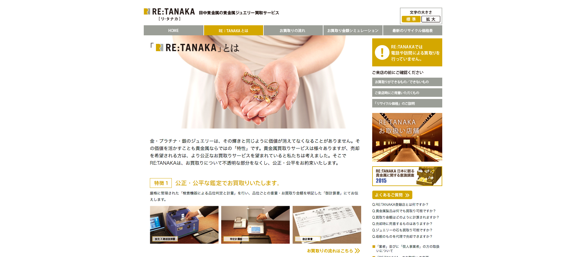 RE:TANAKAサイトイメージ